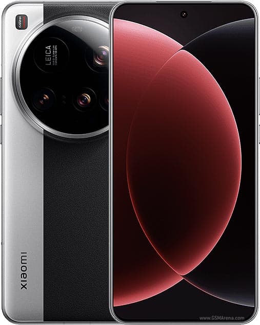 Xiaomi 15 Ultra shown from the front and back, with the large circular Leica quad-camera island